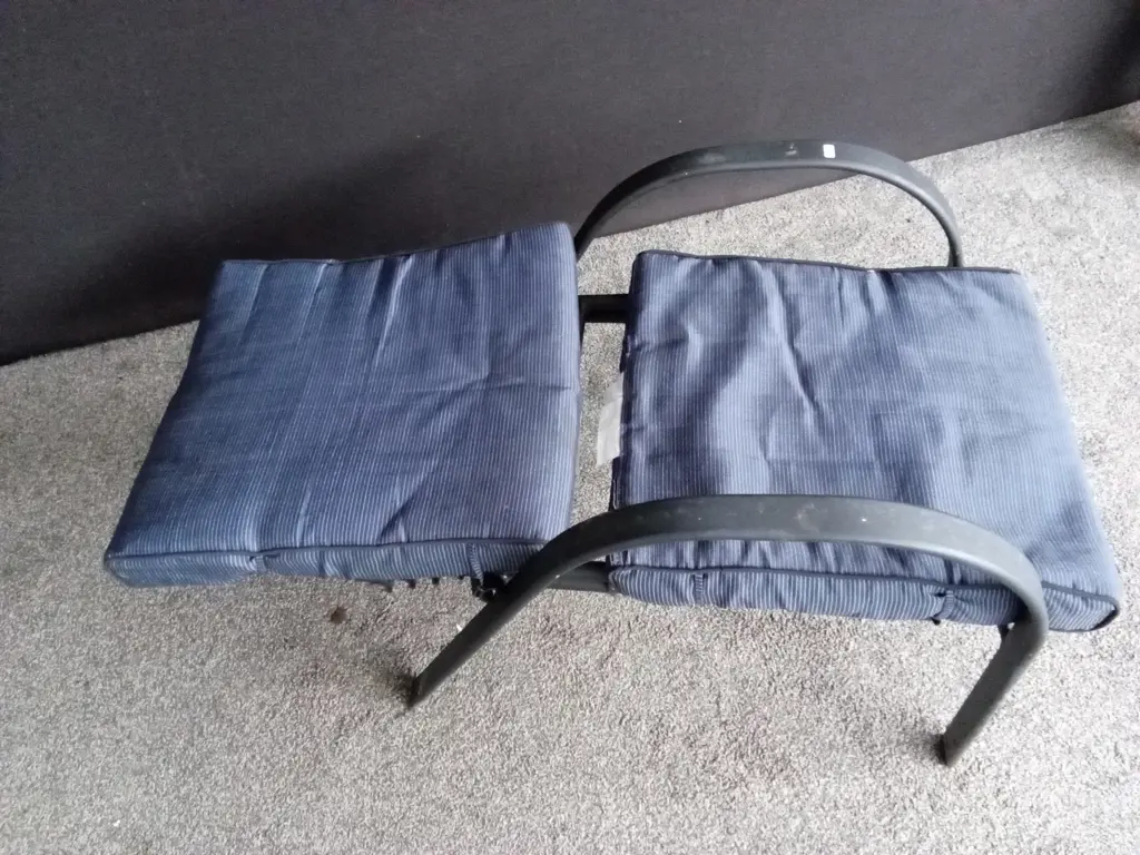 SET OF 6 ADJUSTABLE OUTDOOR CHAIRS WITH 2 FOOTRESTS Image 1++