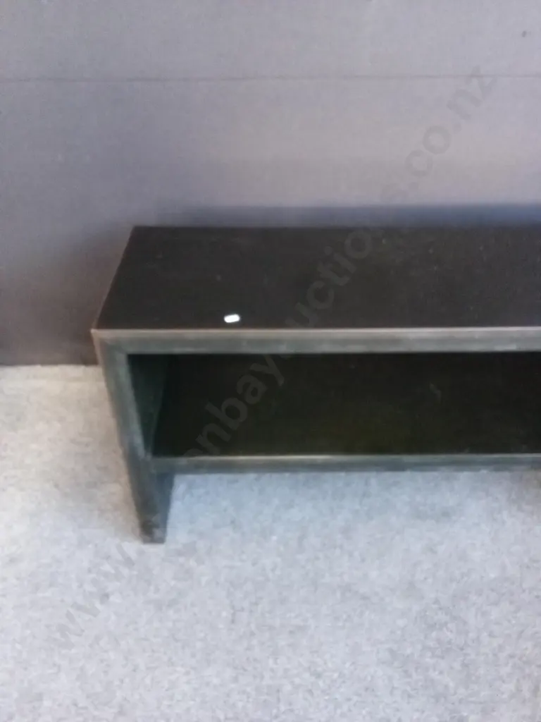 BLACK TV CABINET H77CM D50CM L1.47M Image 1++