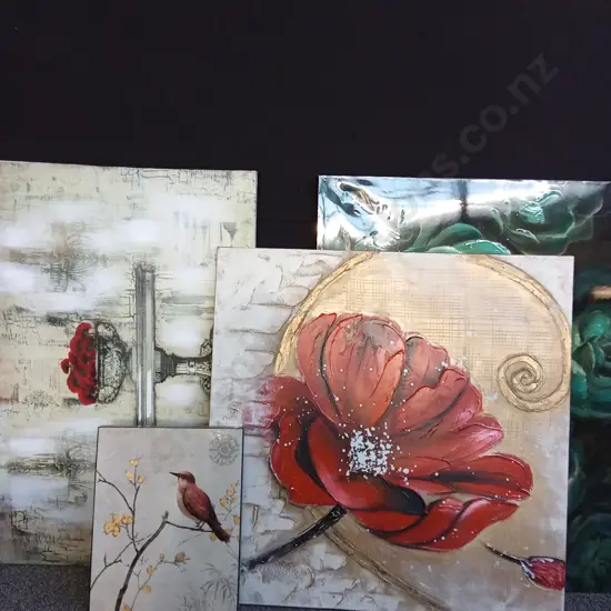 4 PIECES OF ART