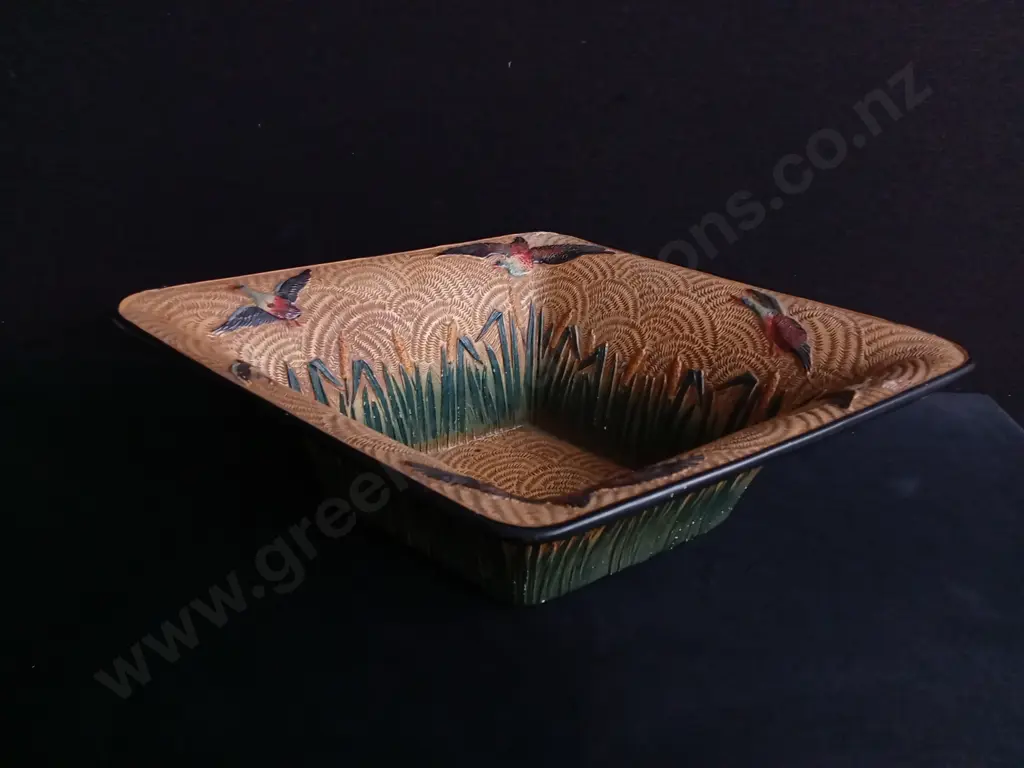 ART DECO SYLVAC "WILD DUCK WARE" BOWL Image 1++