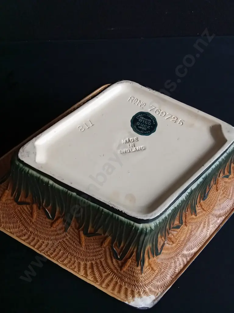 ART DECO SYLVAC "WILD DUCK WARE" BOWL Image 1++