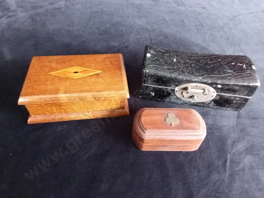 3 TRINKET BOXES Image 1++