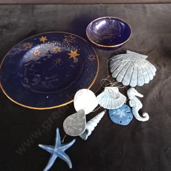 DISH BOWL AND WIND CHIME