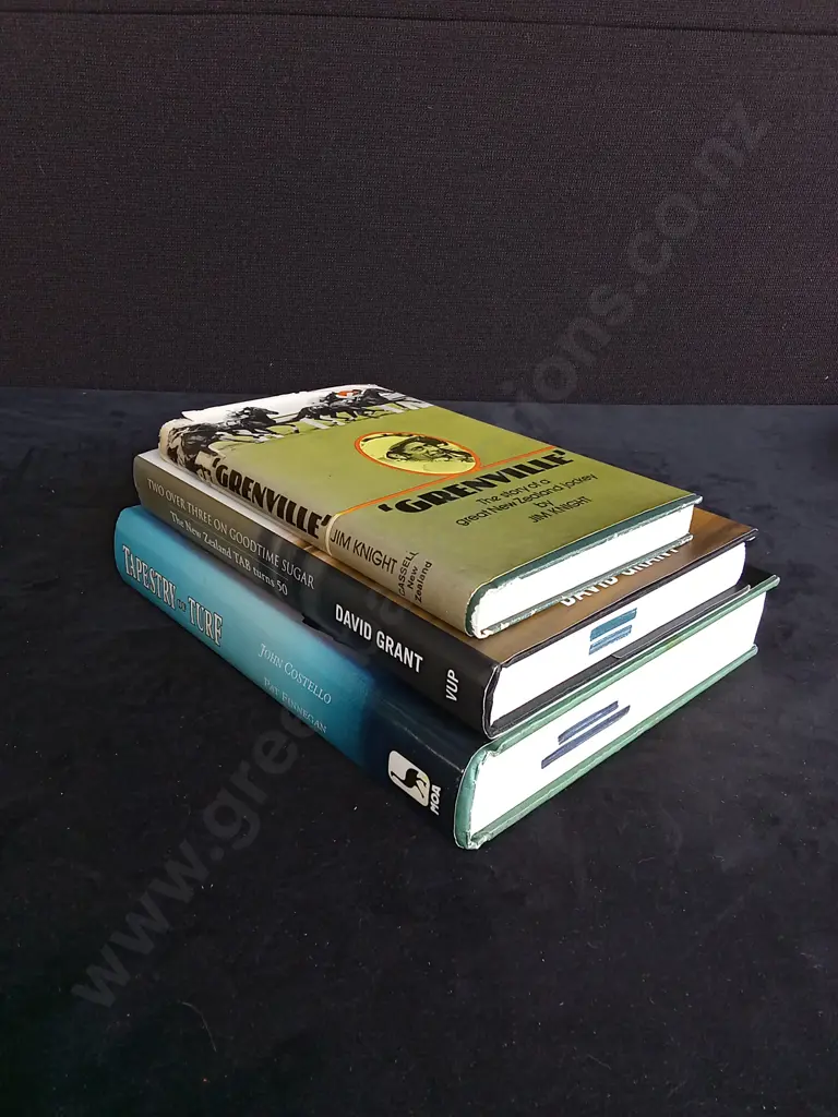 3 NEW ZEALAND HORSE RACING BOOKS Image 1++