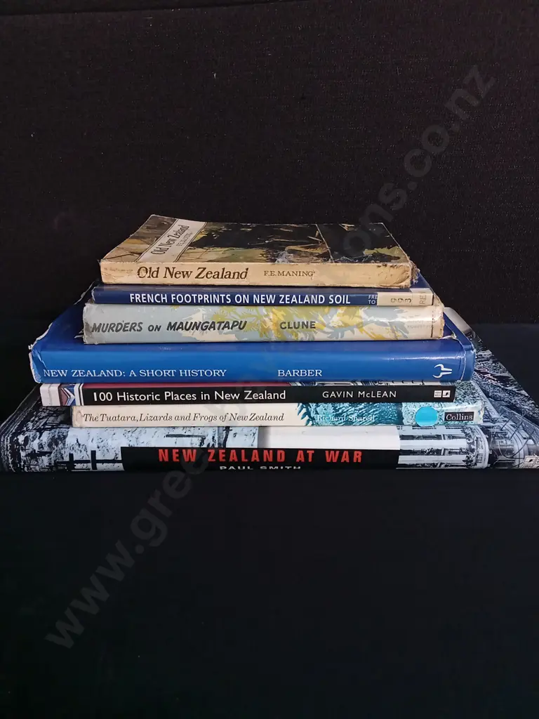 7 NZ HISTORY AND WILDLIFE BOOKS Image 1++