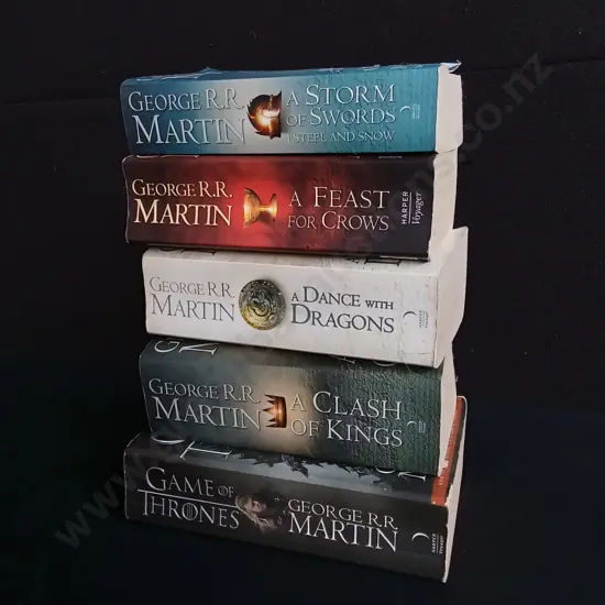 5 GEORGE R. R. MARTIN BOOKS