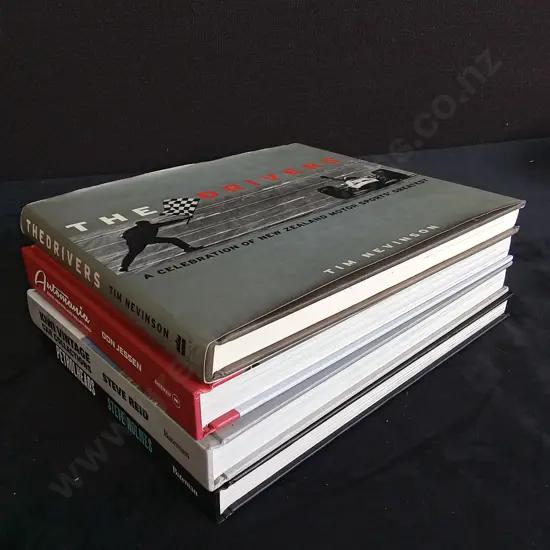 4 NEW ZEALAND CAR BOOKS