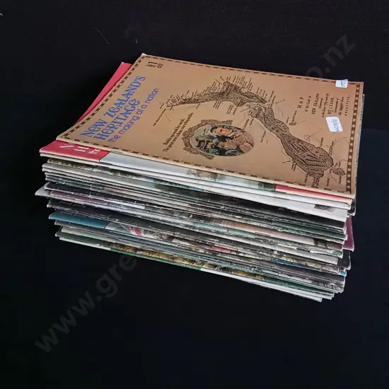COLLECTION OF 35 VINTAGE NEW ZEALAND'S HERITAGE MAGAZINES