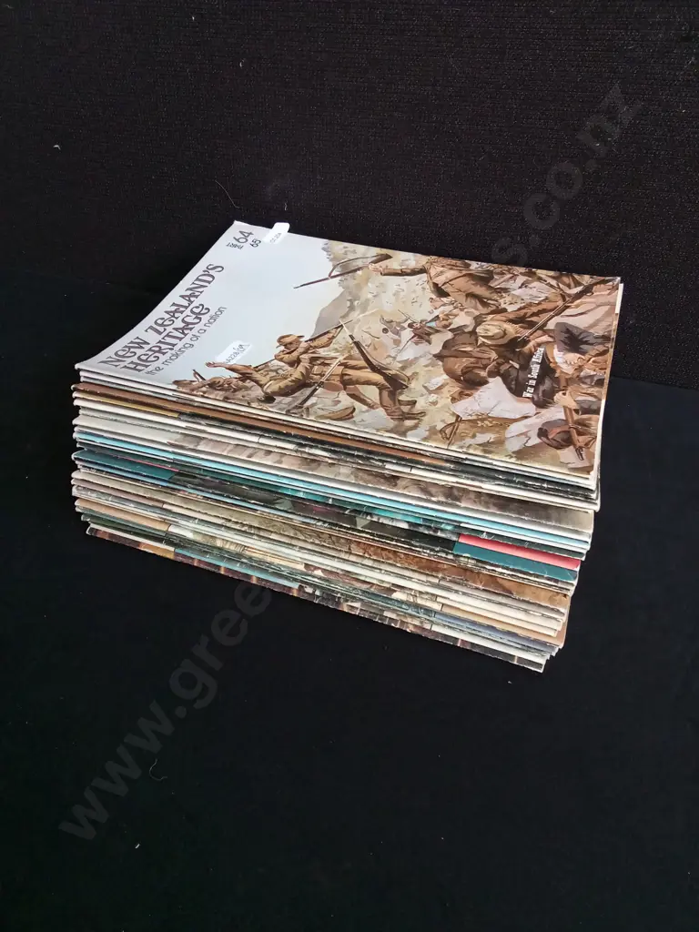 COLLECTION OF 35 VINTAGE NEW ZEALAND'S HERITAGE MAGAZINES Image 1++