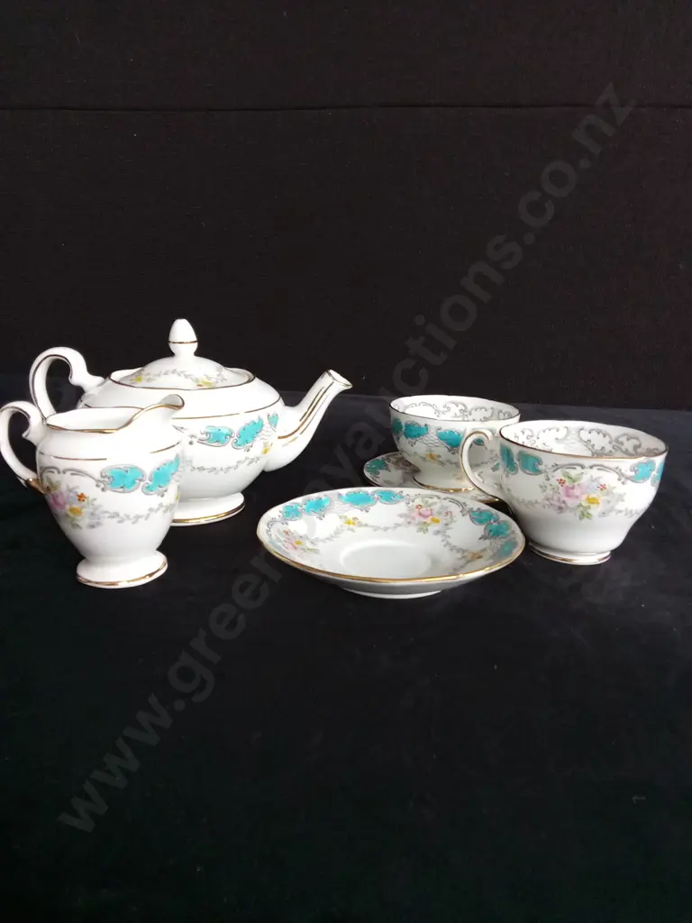 SALISBURY FINE BONE CHINA TEA SET Image 1++