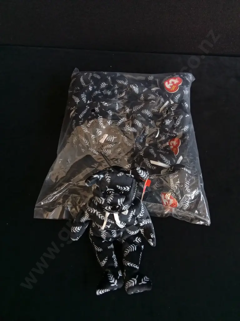 BRAND NEW BAG OF 6 TY BEANIE BABIES "SILVER" Image 1++