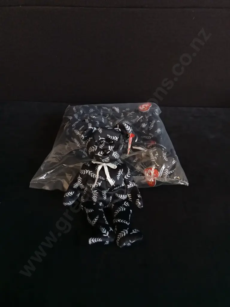 BRAND NEW BAG OF 6 TY BEANIE BABIES "SILVER" Image 1++