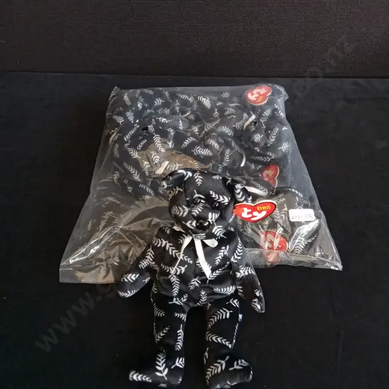BRAND NEW BAG OF 6 TY BEANIE BABIES "SILVER"