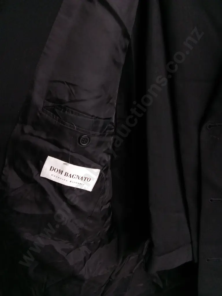 100% WOOL DOM BAGNATO SUIT, JACKET AND TROUSERS Image 1++