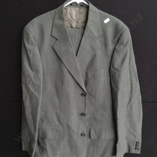 WOOL OAKLAND SUIT, TROUSERS AND JACKET, TROUSERS SIZE 34