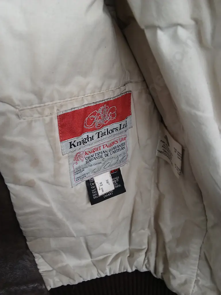 VINTAGE LEATHER AVIATOR JACKET WITH WOOL COLLAR Image 1++