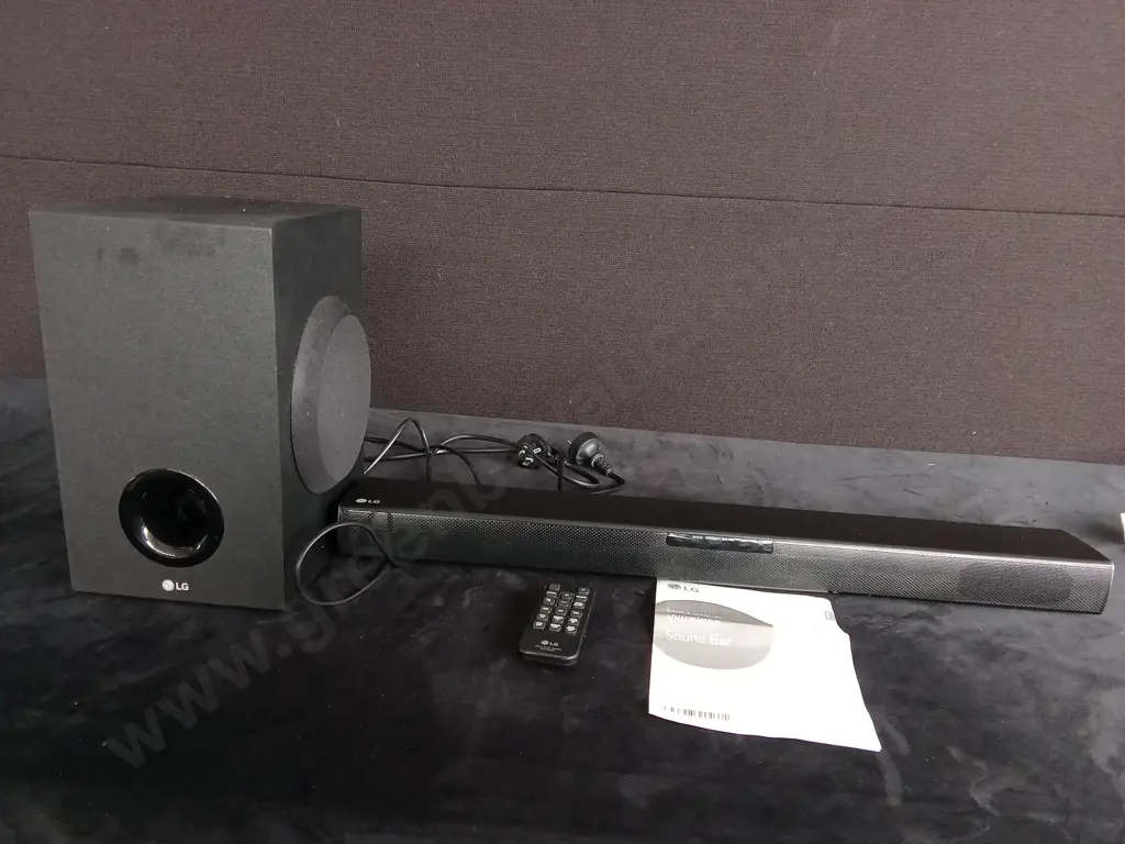 LG WIRELESS SOUND BAR WORKING Image 1++