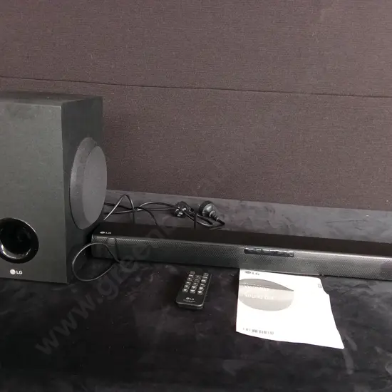 LG WIRELESS SOUND BAR WORKING
