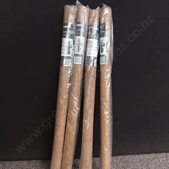 4 TAKASHO COCO PLANT POLES 90CM