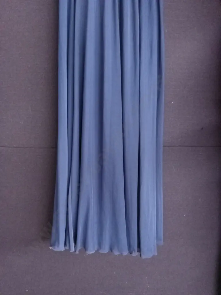 PAGANI SIZE 12 NAVY EVENING DRESS Image 1++