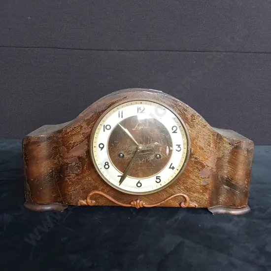 VINTAGE JUNGHAMS MANTEL CLOCK