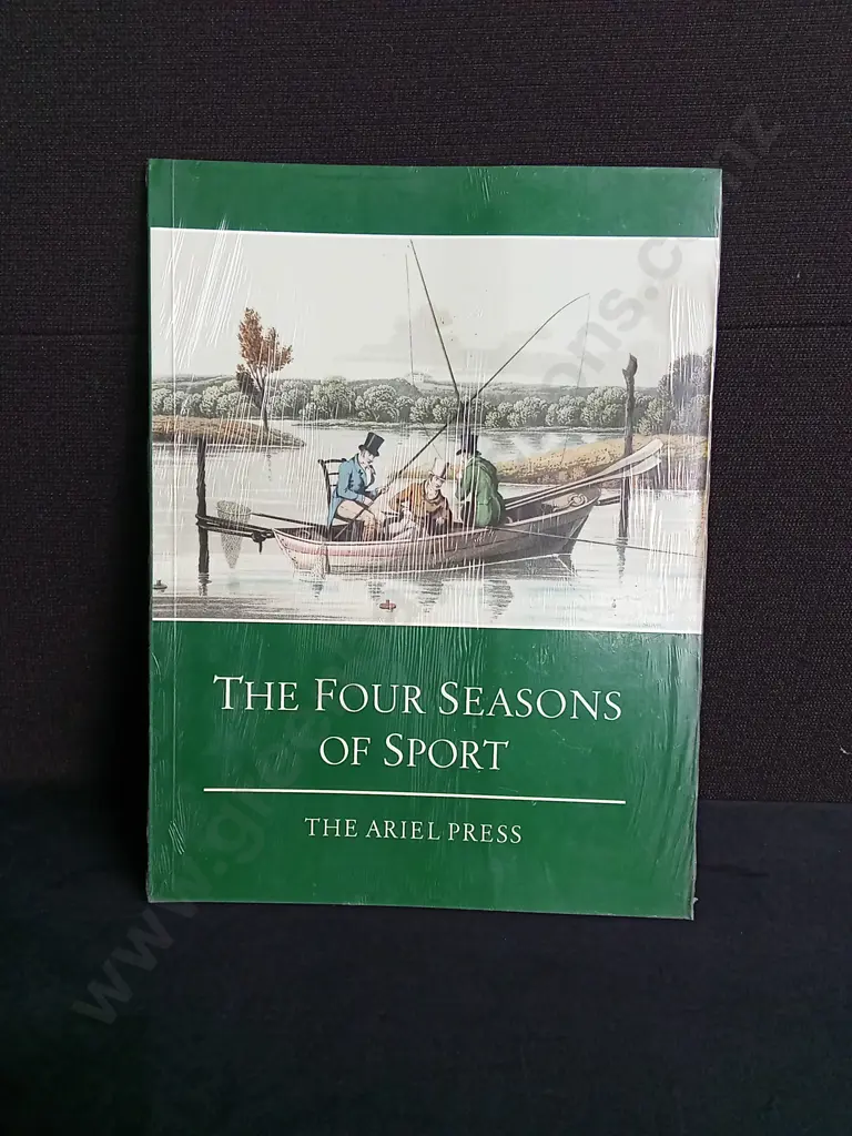 VINTAGE "THE FOUR SEASONS OF SPORT" ART BOOK BY THE ARIEL PRESS, SEALED Image 1++