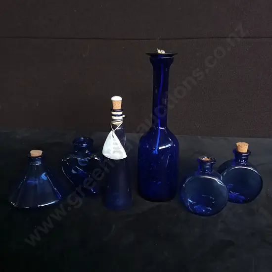 6 COBALT BLUE ITEMS