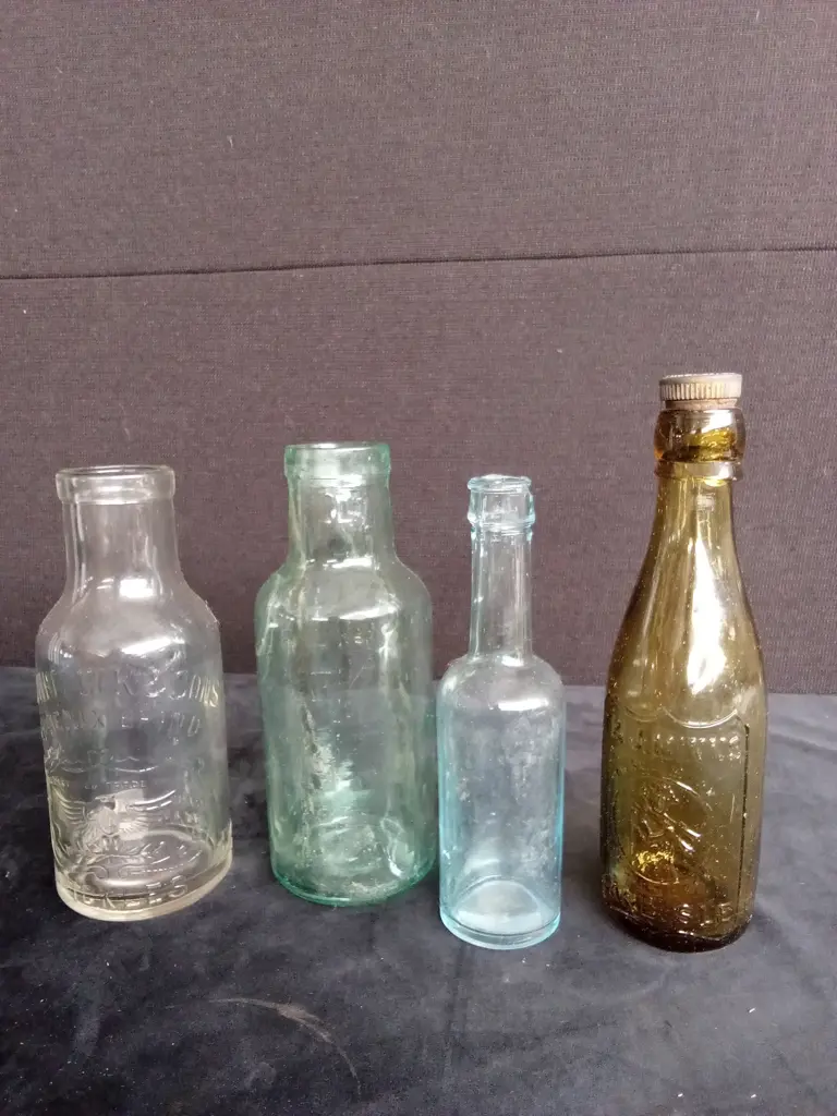 10 GLASS BOTTLES Image 1++