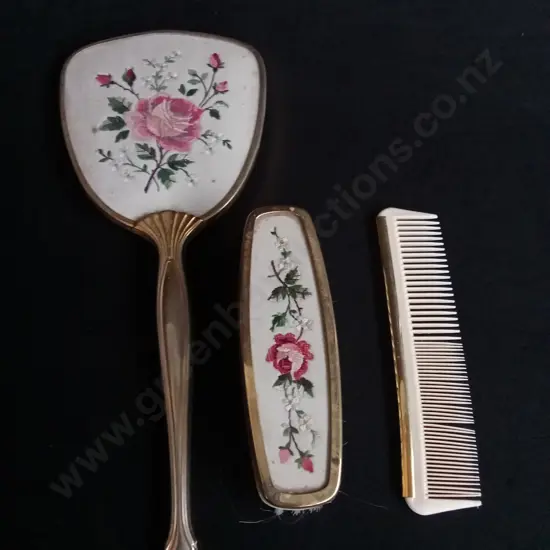 VINTAGE 3 PIECE VANITY SET