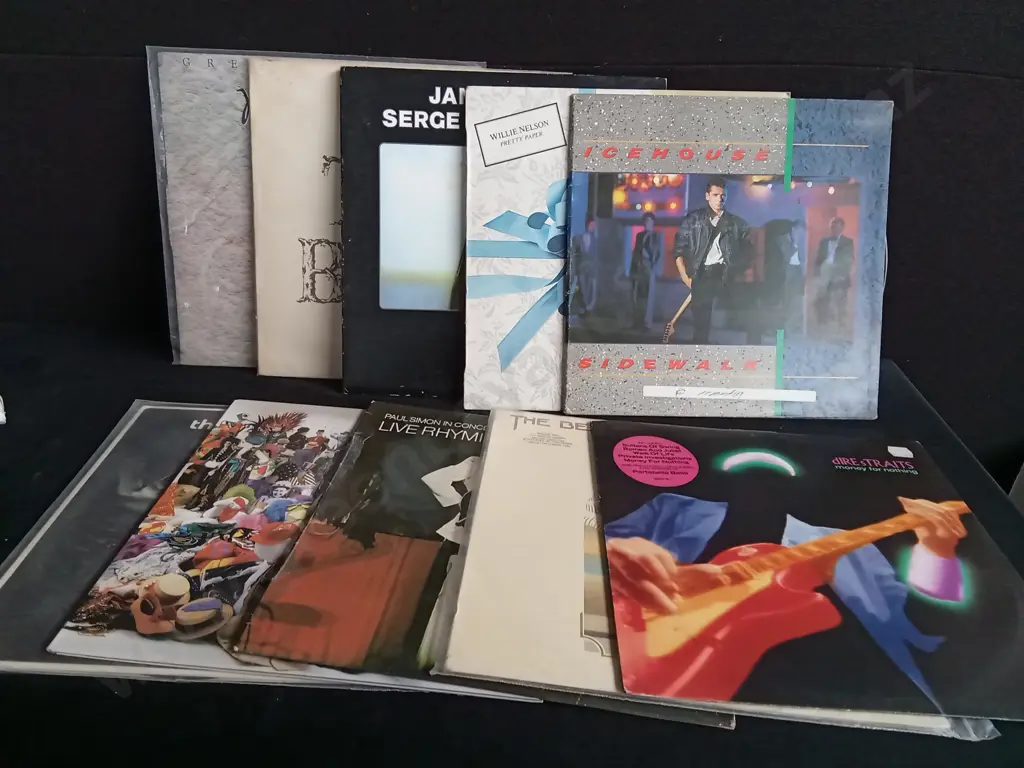 MIX OF 10 VINTAGE RECORDS Image 1++