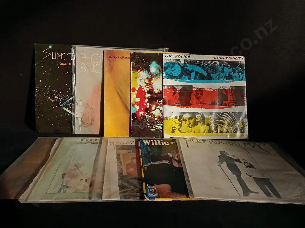 MIX OF 10 VINTAGE RECORDS Image 1++