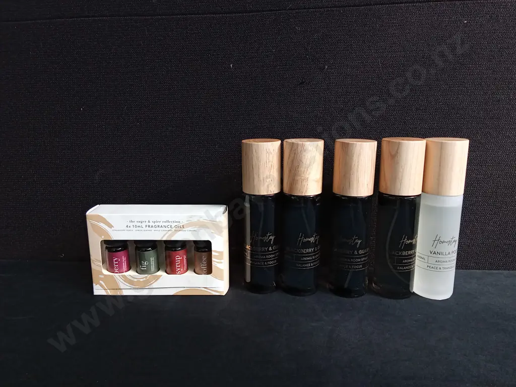 BRAND NEW FRAGRANCE ITEMS, INCLUDING OILS AND ROOM SPRAYS Image 1++