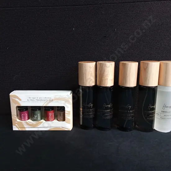 BRAND NEW FRAGRANCE ITEMS, INCLUDING OILS AND ROOM SPRAYS