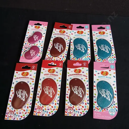 8 PIECES BRAND NEW JELLY BELLY AIR FRESHENERS