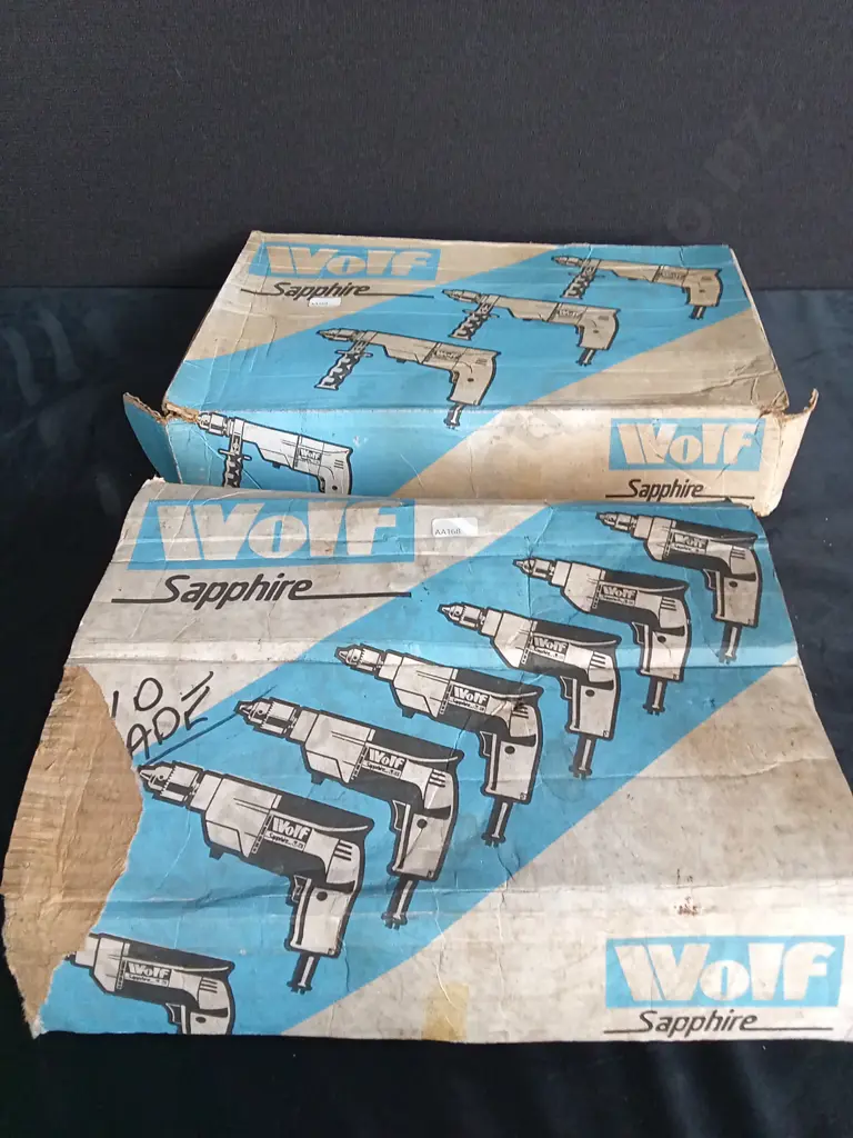 2 WOLF SAPPHIRE ELECTRIC DRILLS Image 1++
