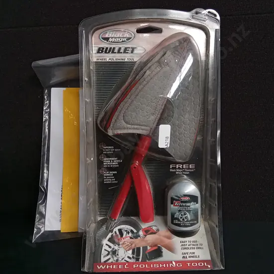 BLACK MAGIC BULLET WHEEL POLISHING TOOL, PACKAGED