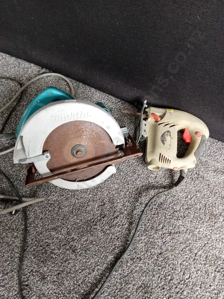 MAKITA CIRCULAR SAW AND ELECTRIC JIGSAW Image 1++