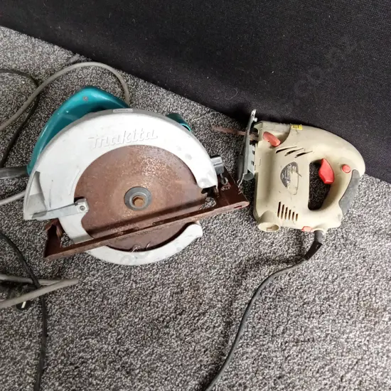 MAKITA CIRCULAR SAW AND ELECTRIC JIGSAW