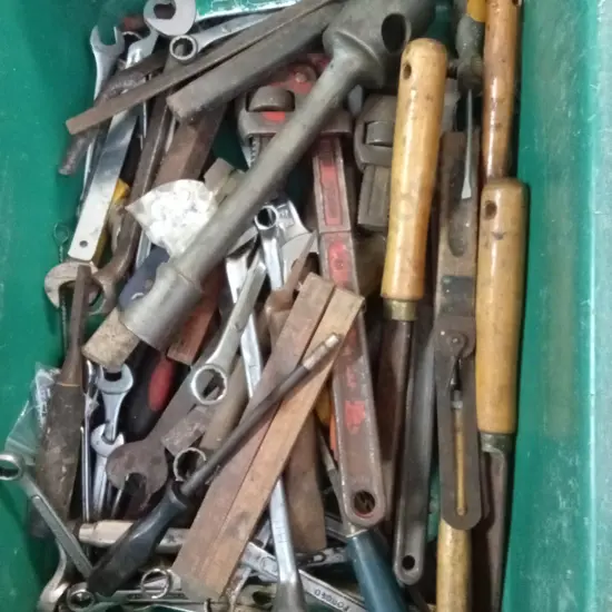 BOX OF TOOLS