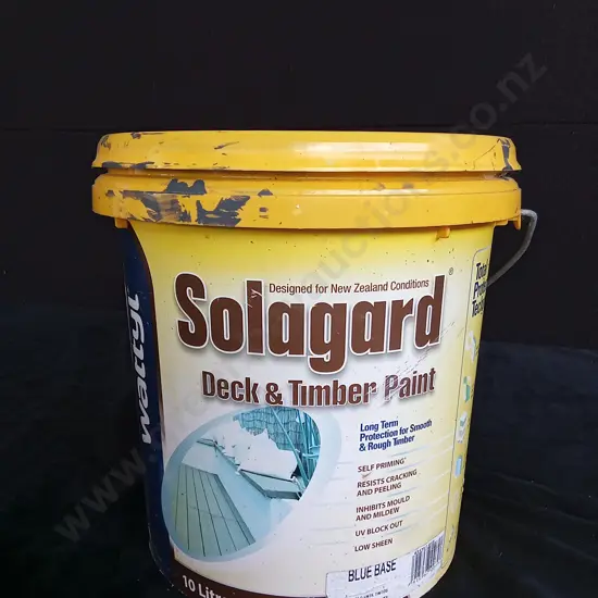 SOLAGARD DECK AND TIMBER PAINT