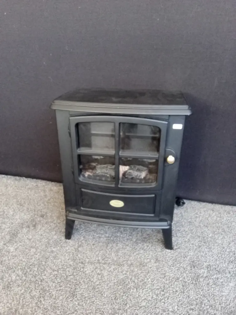 DIMPLEX BRAYFORD ELECTRIC FREESTANDING FLAME EFFECT HEATER L45CM D30CM H55CM WORKING Image 1++