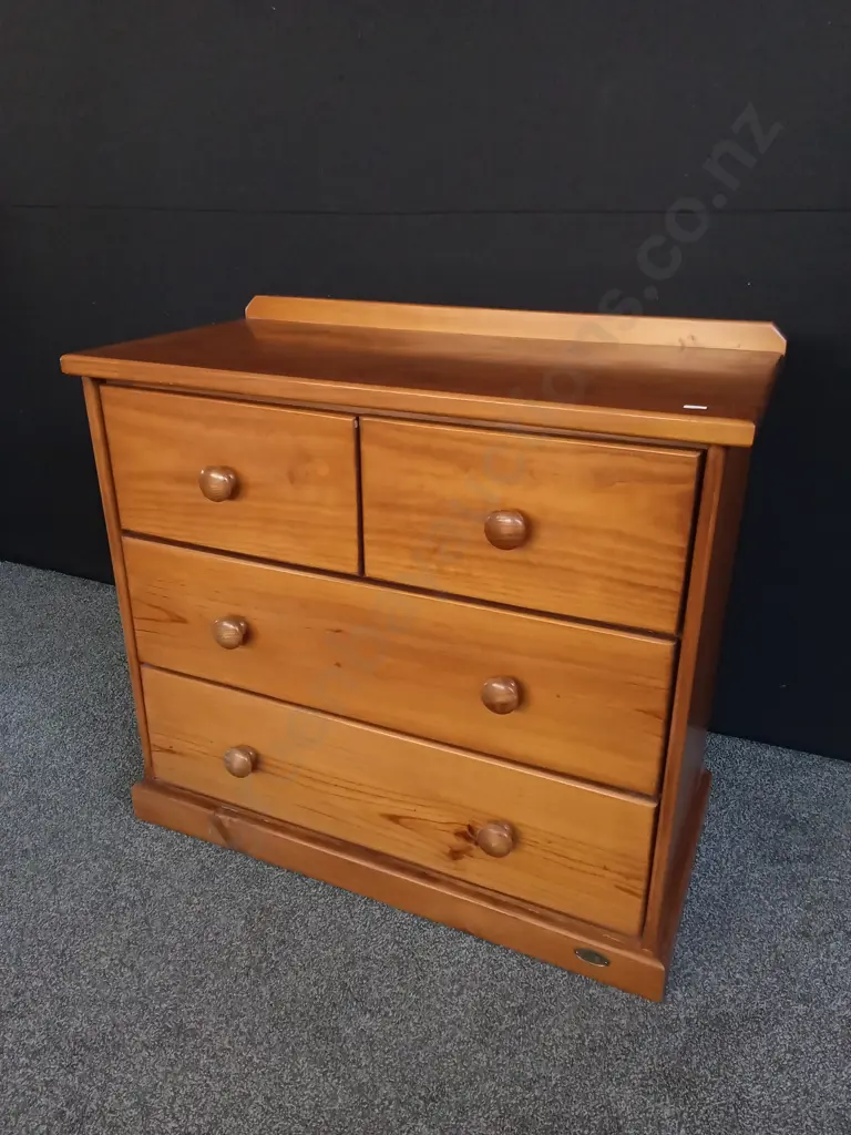 SOLID TIMBER CHEST OF DRAWERS M H 87 CM X W 1 M X D 50 CM Image 1++