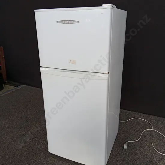 FISHER & PAYKEL FRIDGE AND FREEZER, TESTED WORKING, W 53 CM X D 55 CM X H 1.2 M