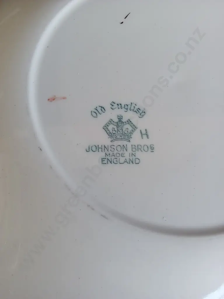 4 PLATES INCLUDING AYNSLEY AND OLD ENGLISH JOHNSON BROS Image 1++