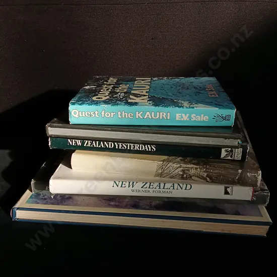 7 NEW ZEALAND BOOKS