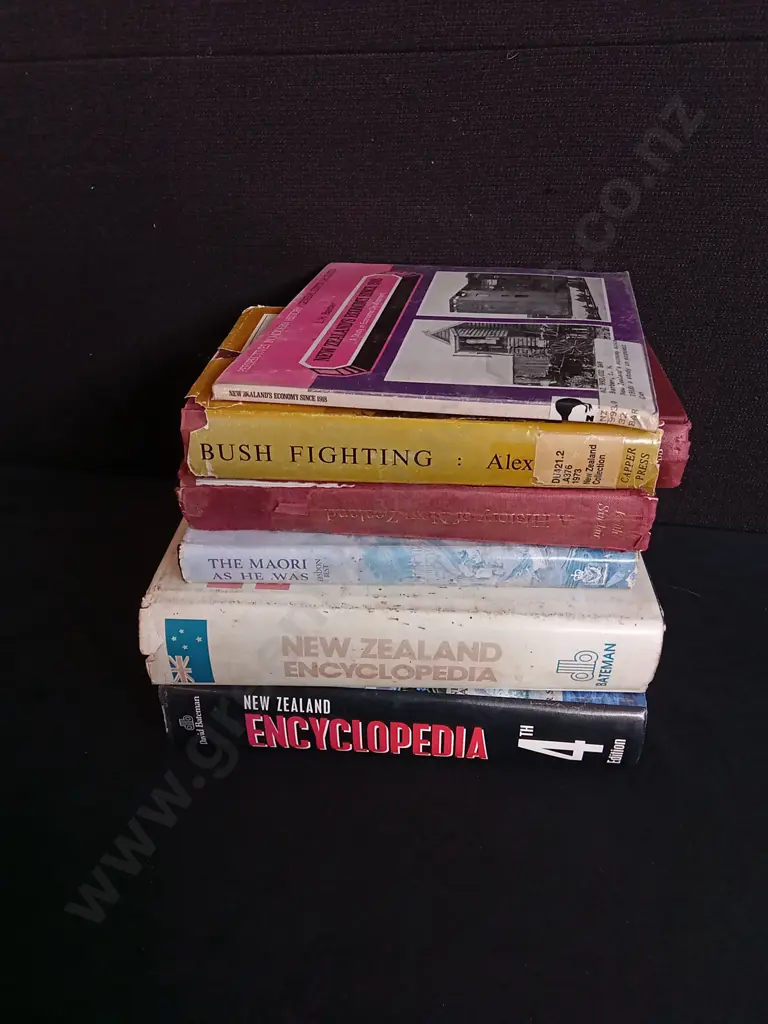 6 BOOKS ON NEW ZEALAND Image 1++