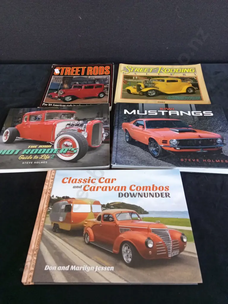 5 BOOKS ABOUT CLASSIC CARS Image 1++