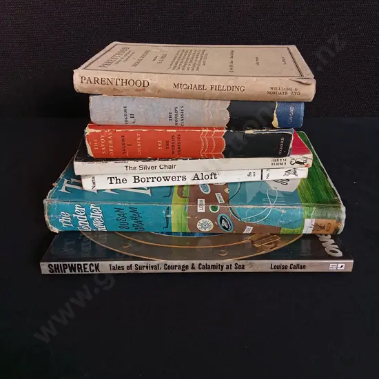 MIX OF 7 BOOKS