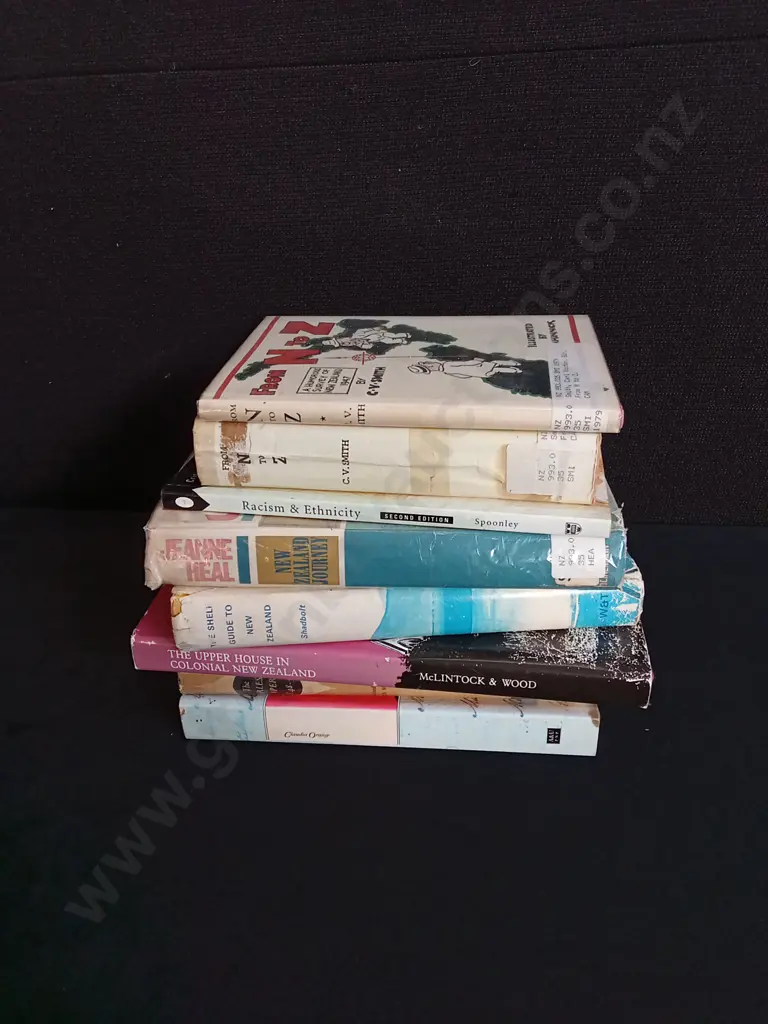 8 BOOKS ON NEW ZEALAND Image 1++