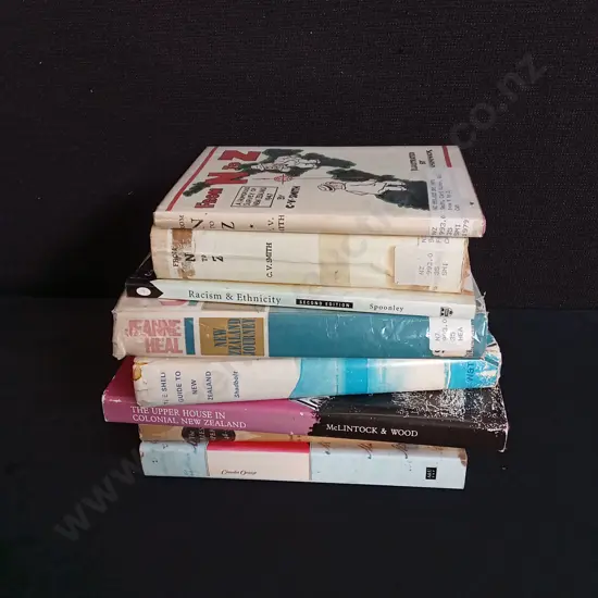 8 BOOKS ON NEW ZEALAND